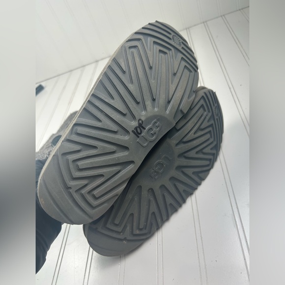 Ugg Gray Classic Cardy Knit Sweater Boots Women’s Size 6 - Picture 4 of 9